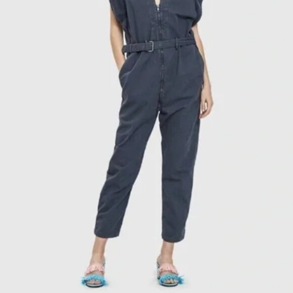 Rachel Comey Level Jumpsuit Size 8 Charcoal NEW WITH TAGS - Picture 2 of 13